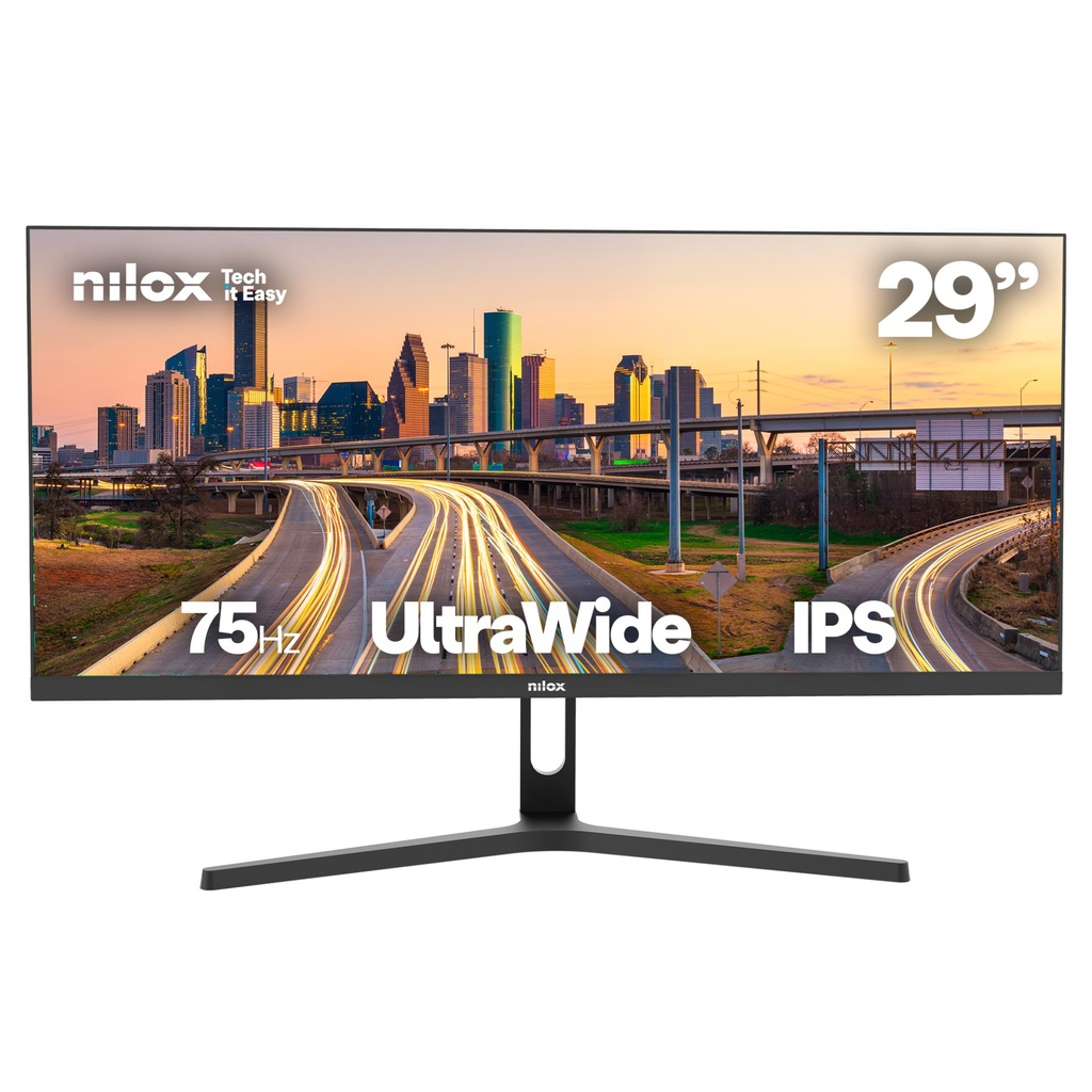 [NXM29UW01] Nilox NXM29UW01 computer monitor 73.7 cm (29") 2560 x 1080 pixels 2K LED Black