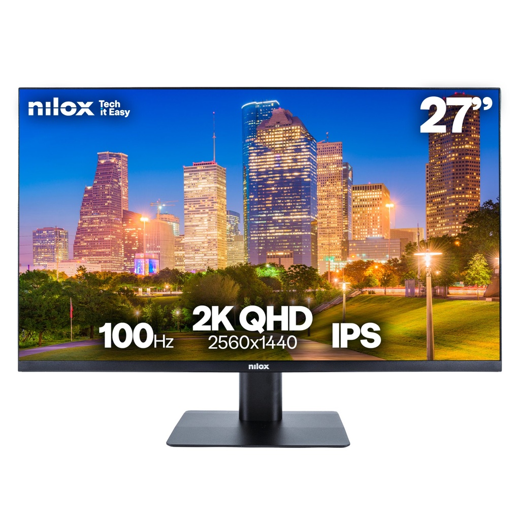 Nilox NXMM272K112 computer monitor 68.6 cm (27") 1920 x 1080 pixels 2K LED Black