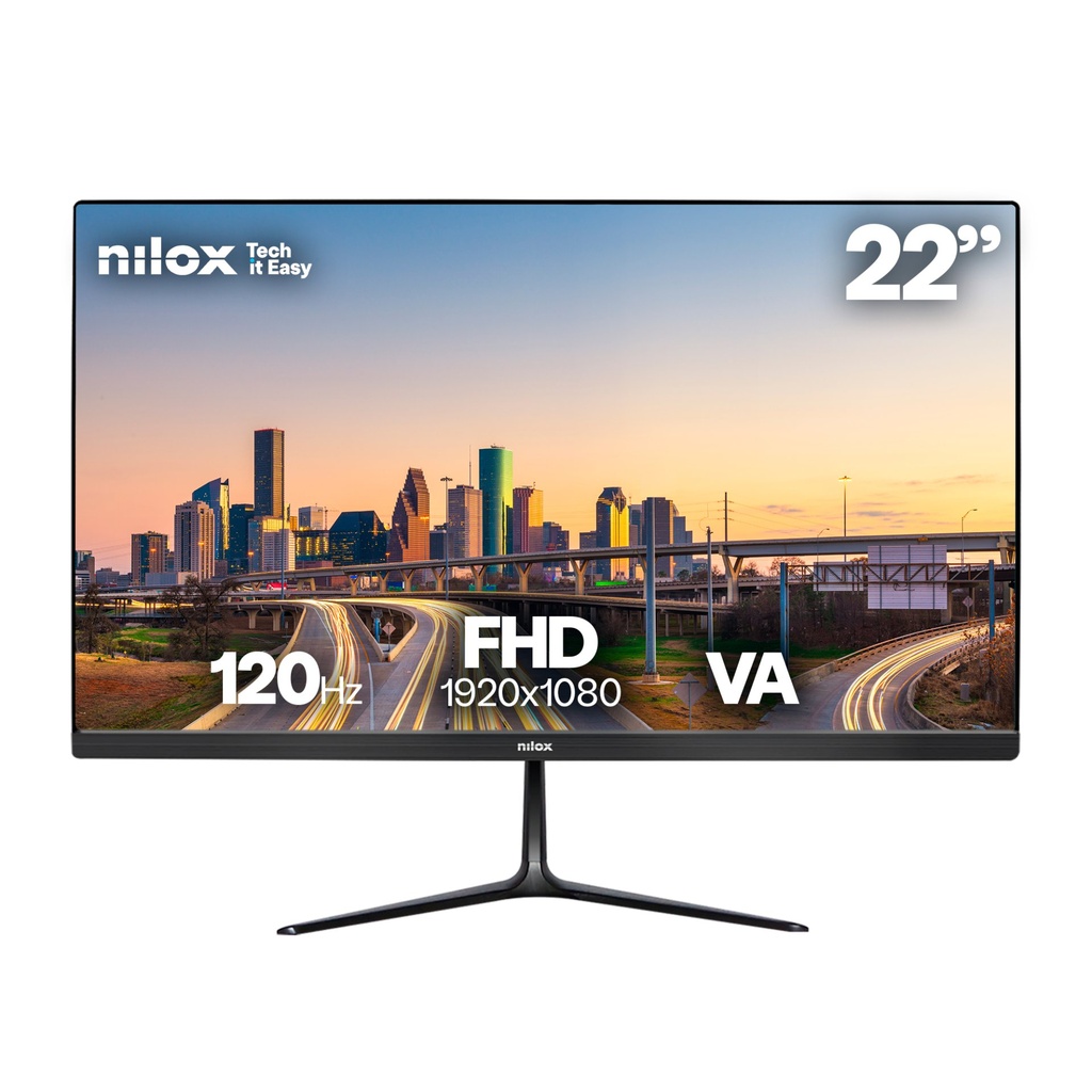 [NXM22FHD1201] Nilox MONITOR 21.5 VA 120HZ VGA Y HDMI