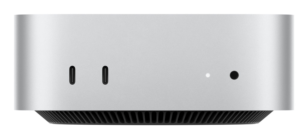 Mac mini: Apple M4 chip with 10‑core CPU and 10‑core GPU, 24GB, 512GB SSD