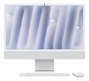 24-inch iMac with Retina 4.5K display: Apple M4 chip with 8‑core CPU and 8‑core GPU, 16GB, 256GB SSD - Silver