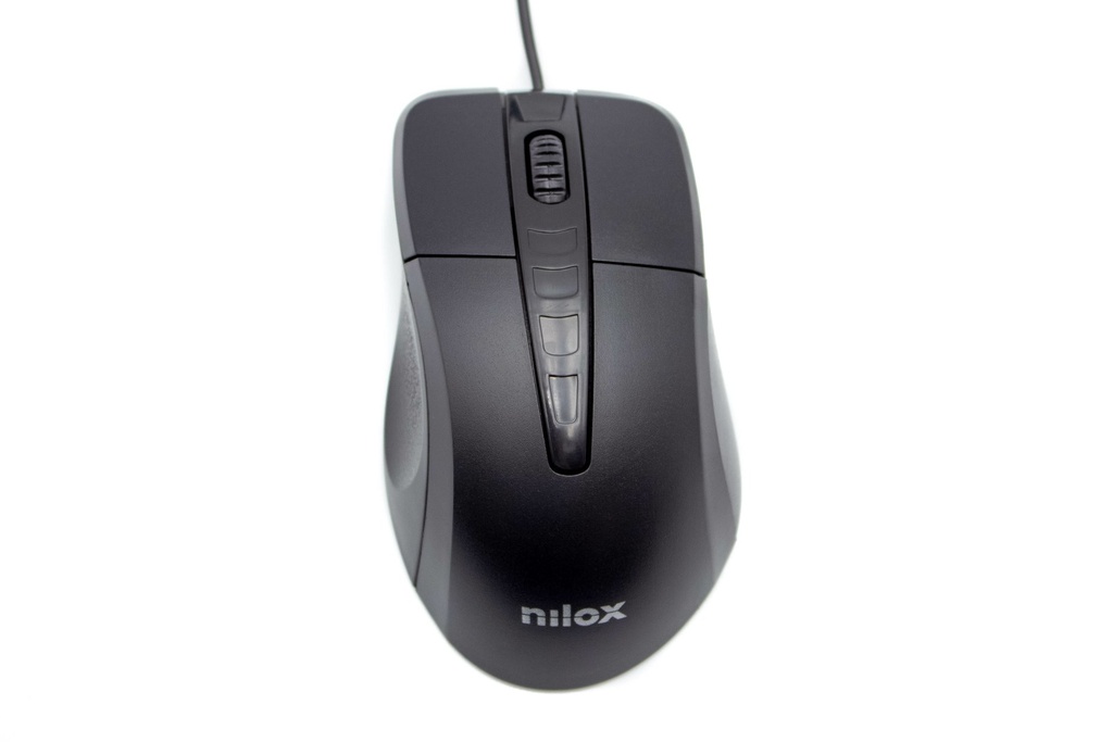 [MOUSB1001] Nilox MOUSB1001 mouse Ufficio Mano destra Ottico 1000 DPI