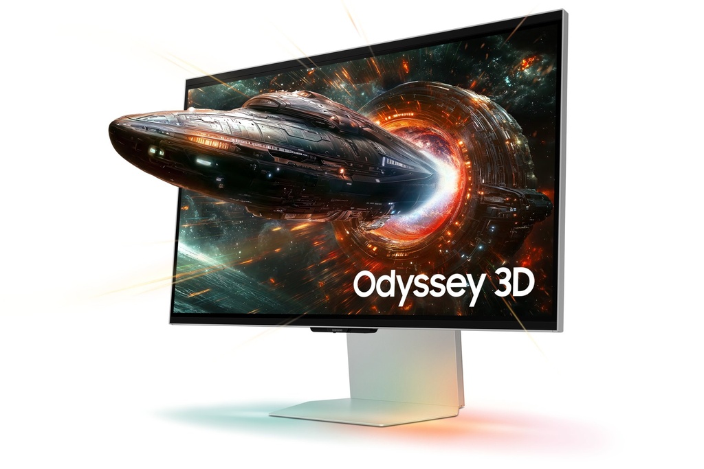 Samsung G90XF computer monitor 68.6 cm (27") 3840 x 2160 pixels 4K Ultra HD LCD Silver