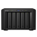 Synology DX517 array di dischi 0 TB Desktop Nero