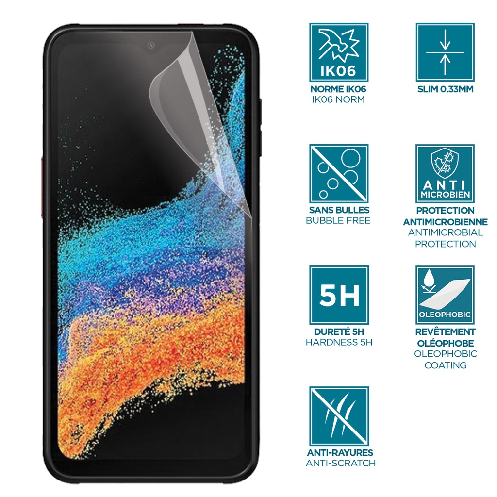 [036271] Mobilis 036271 protezione per lo schermo e il retro dei telefoni cellulari Pellicola proteggischermo trasparente Samsung 1 pz