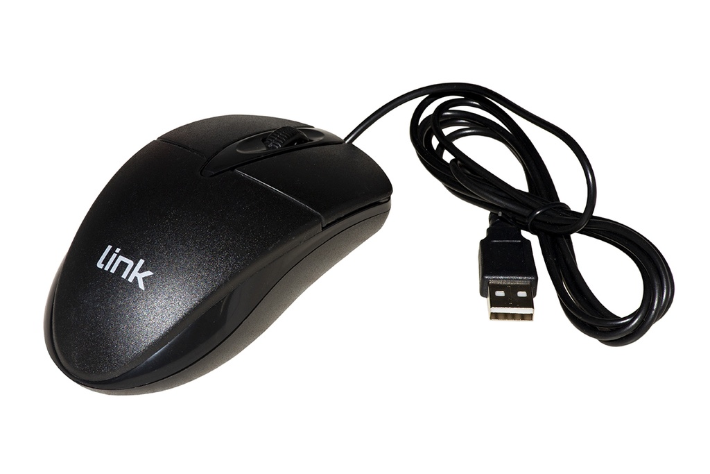 [LKMOS35] MOUSE OTTICO 1200DPI USB NERO 3 TAS