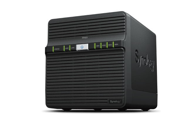 [DS423] Synology DiskStation DS423 server NAS e di archiviazione Realtek RTD1619B 2 GB DDR4 0 TB DiskStation Manager Nero