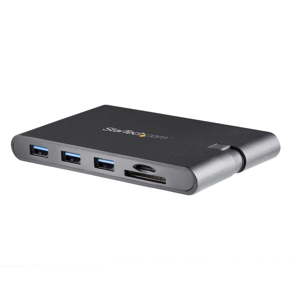 [DKT30CHVSCPD] StarTech.com USB C Multiport Adapter - USB Type-C Mini Dock with HDMI 4K or VGA 1080p Video - 100W Power Delivery Passthrough, 3-port USB 3.0 Hub, GbE, SD & MicroSD - Laptop Travel Dock