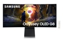 Samsung G85SD computer monitor 86.4 cm (34") 3440 x 1440 pixels UltraWide Quad HD OLED Silver