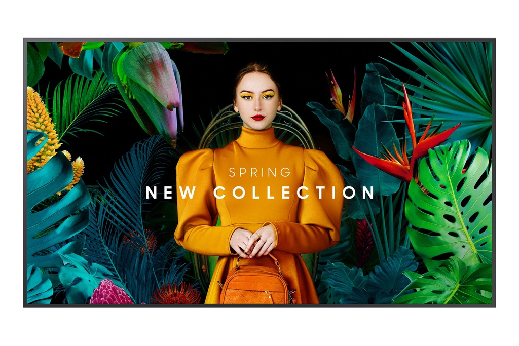 [LH43QHCEBGCXEN] Samsung QH43C Pannello piatto per segnaletica digitale 109,2 cm (43") LCD Wi-Fi 700 cd/m² 4K Ultra HD Nero Processore integrato Tizen 24/7
