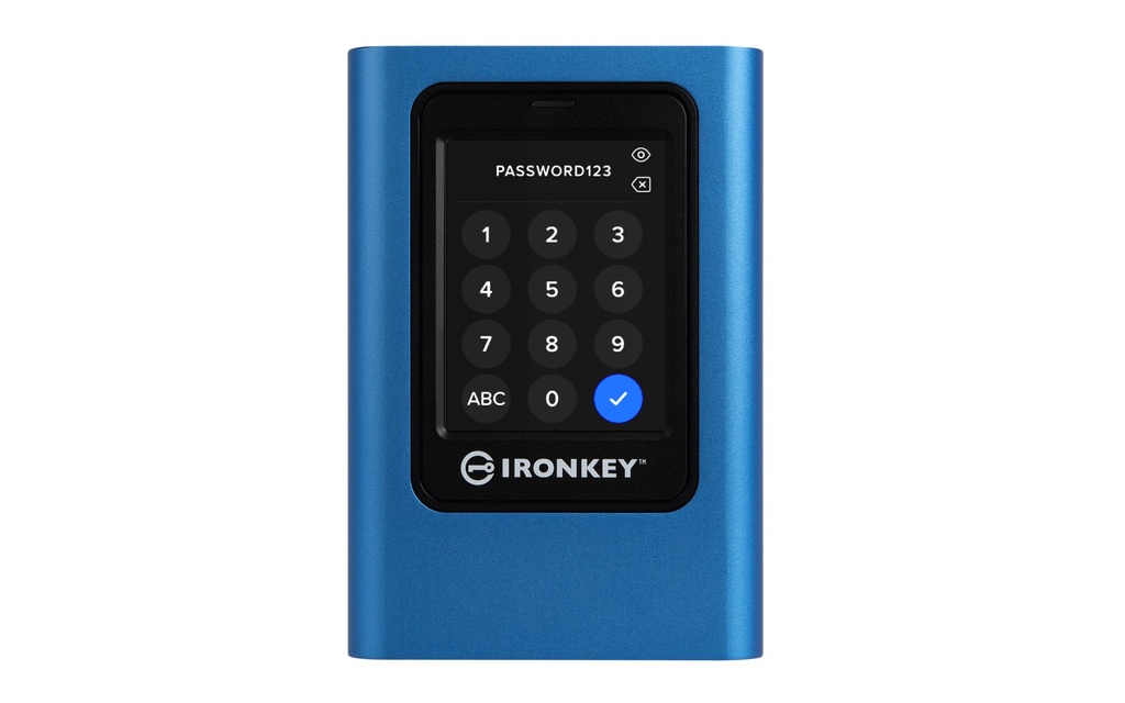 Kingston Technology IronKey 960GB Vault Privacy 80 XTS-AES 256-bit SSD esterno crittografato