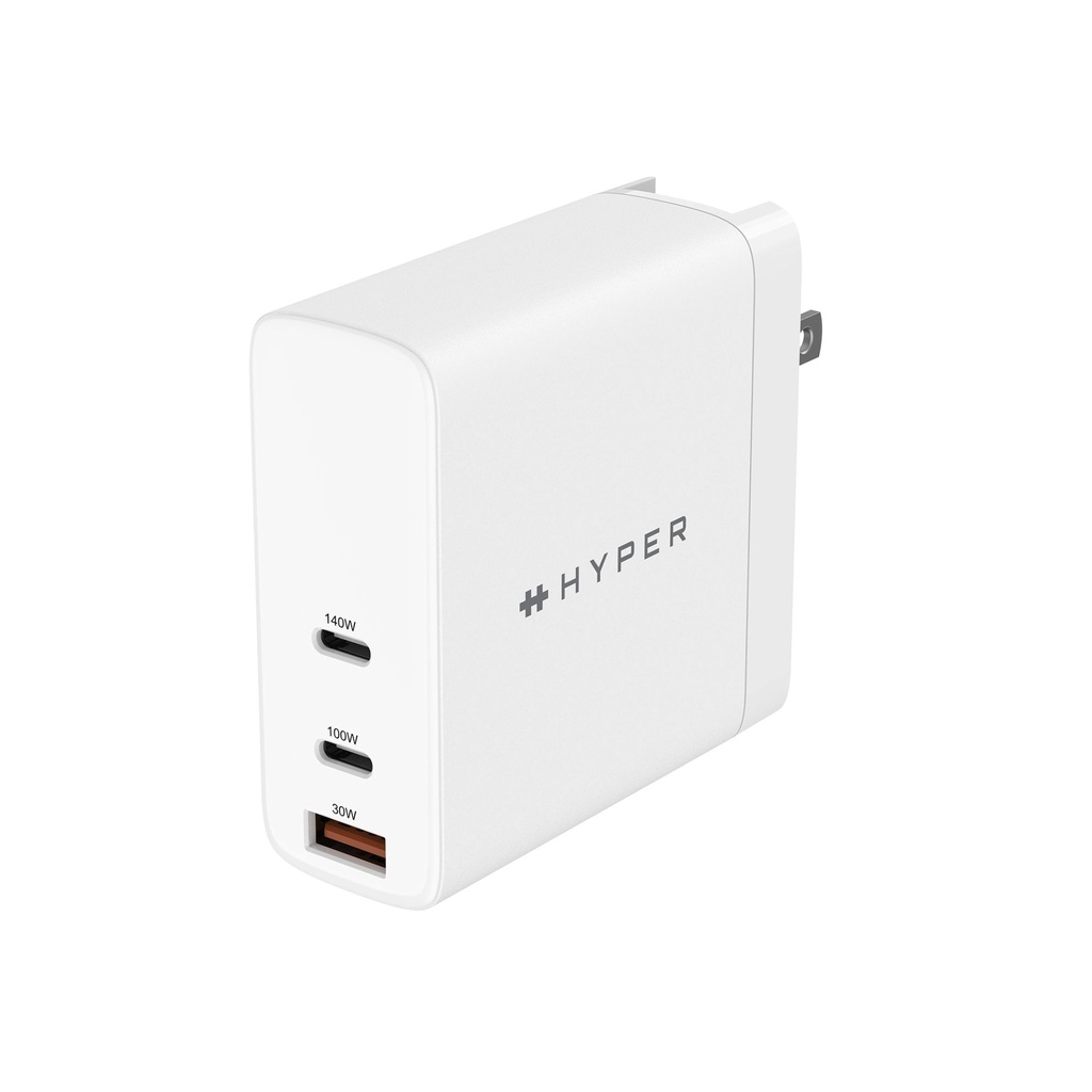 [HJG140WW] HYPER HJG140WW Caricabatterie per dispositivi mobili Universale Bianco AC Ricarica rapida Interno