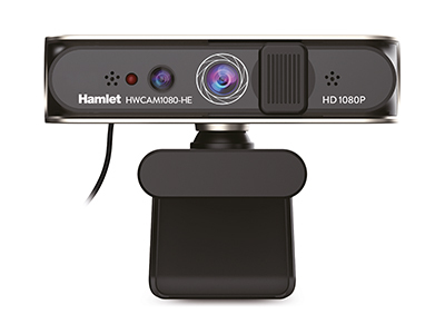 [HWCAM1080-HE] Hamlet HWCAM1080-HE webcam 2 MP 1920 x 1080 Pixel USB 2.0 Nero