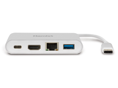 [HDKC-PD100] Hamlet HDKC-PD100 adattatore grafico USB 3840 x 2160 Pixel Bianco