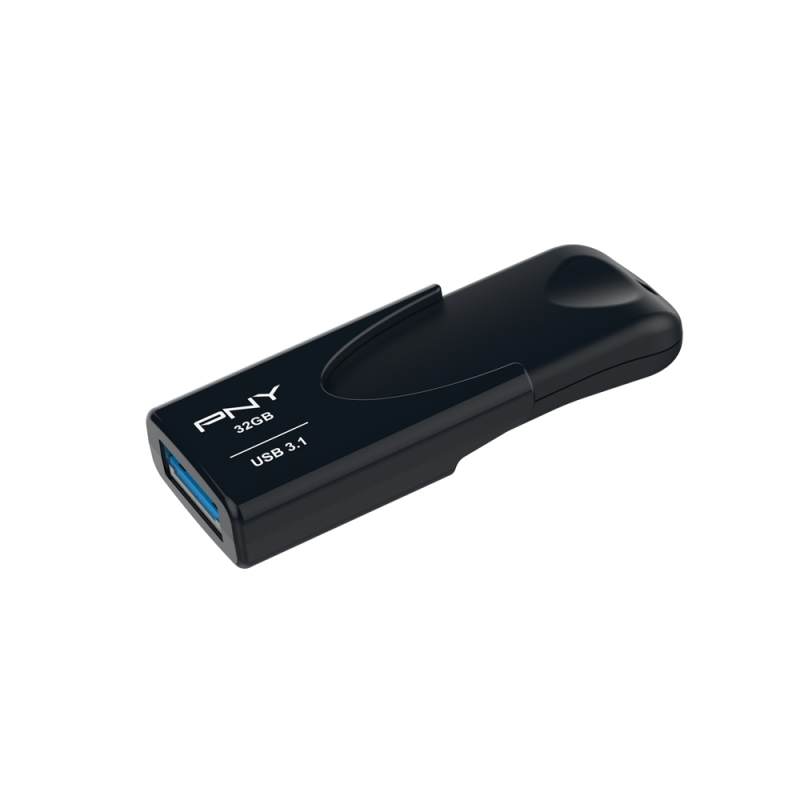 [FD32GATT431KK-EF] PNY Attache 4 unità flash USB 32 GB USB tipo A 3.2 Gen 1 (3.1 Gen 1) Nero
