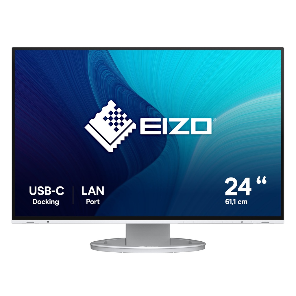 EIZO FlexScan EV2495-WT computer monitor 61.2 cm (24.1") 1920 x 1200 pixels WUXGA LED White