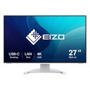 EIZO FlexScan EV2740X-WT computer monitor 68.6 cm (27") 3840 x 2160 pixels 4K Ultra HD LCD White