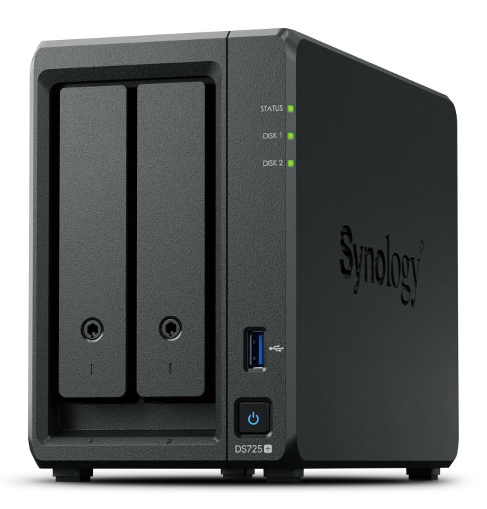 [DS725+] Synology DiskStation DS725+ server NAS e di archiviazione Ryzen Embedded R1600 4 GB DDR4 0 TB Nero