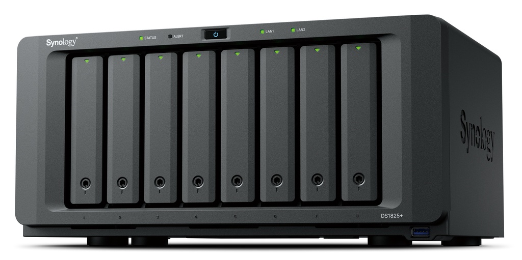 [DS1825+] Synology DiskStation DS1825+ server NAS e di archiviazione Ryzen Embedded V1500B 8 GB DDR4 0 TB Nero