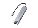 Conceptronic DONN29G 6-in-1 USB 3.2 Gen 2 Docking Station, 4K60Hz HDMI, USB-A 10Gbps x 2, USB-C 10Gbps, GbE LAN, 140W USB PD 3.1