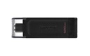 Pendrive Kingston DataTraveler 70 128 GB USB tipo-C 3.2 Nero