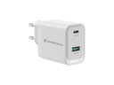 Conceptronic ALTHEA20W45 Caricabatterie per dispositivi mobili Universale Bianco AC Ricarica rapida Interno