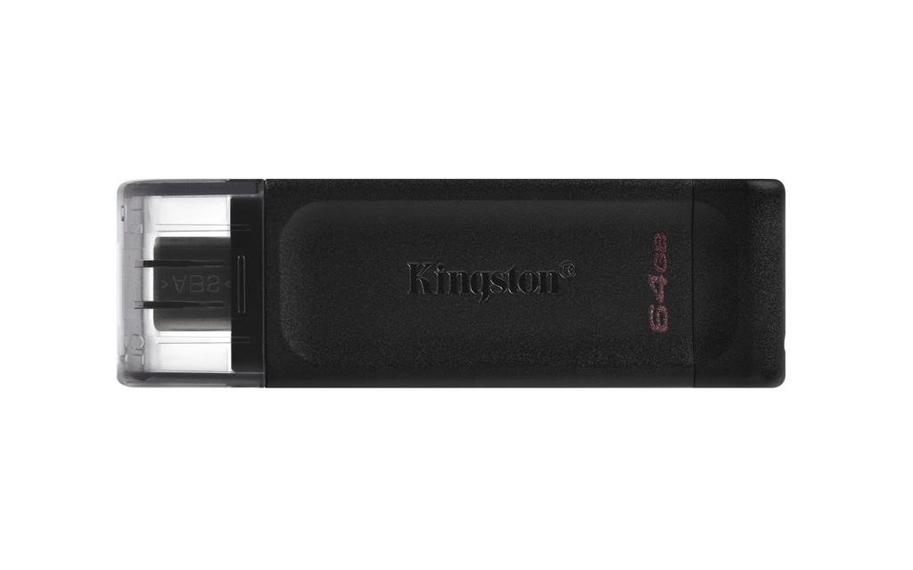 Pendrive Kingston DataTraveler 70 64 GB USB tipo-C 3.2 Nero