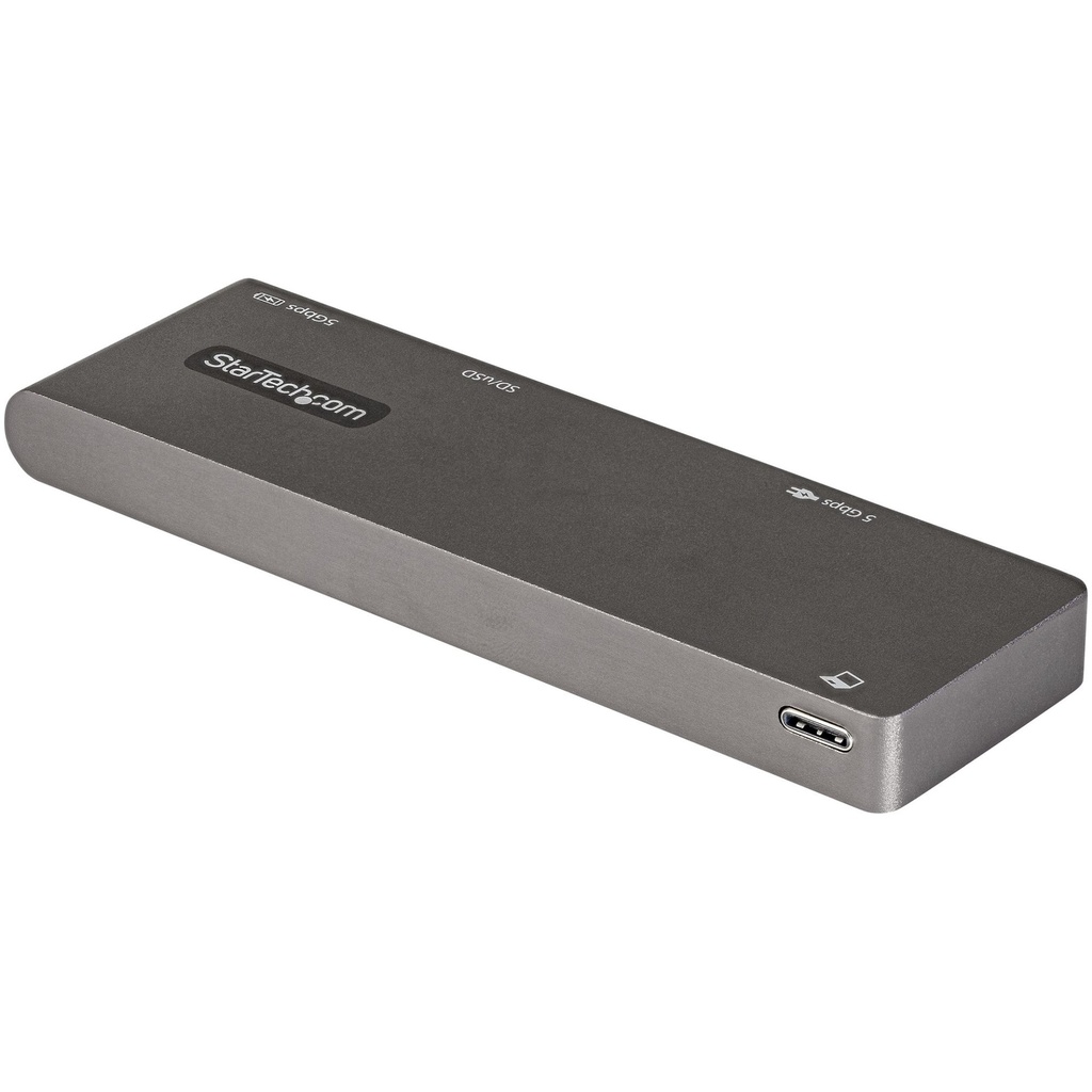 [DKT30CMHSDPD] StarTech.com Adattatore Multiporta USB C a HDMI 4K per MacBook Pro/Air - USB Type-C, 100W Power Delivery Pass-through, slot SD/MicroSD, hub USB 3.0 a 2 porte - Mini Dock USB-C portatile