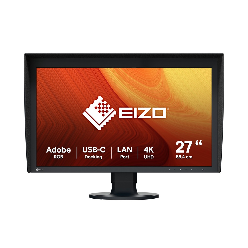 [CG2700X] EIZO ColorEdge CG2700X computer monitor 68.6 cm (27") 3840 x 2160 pixels 4K Ultra HD LCD Black