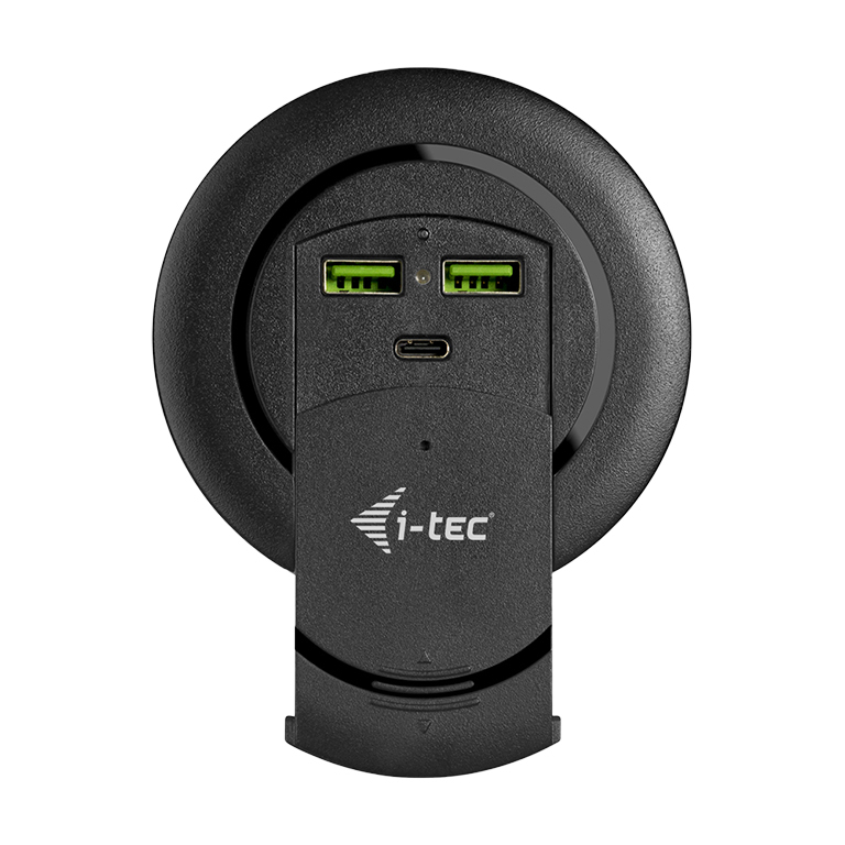 [CHARGER96WD] i-tec Built-in Desktop Fast Charger, USB-C PD 3.0 + 3x USB 3.0 QC3.0, 96 W