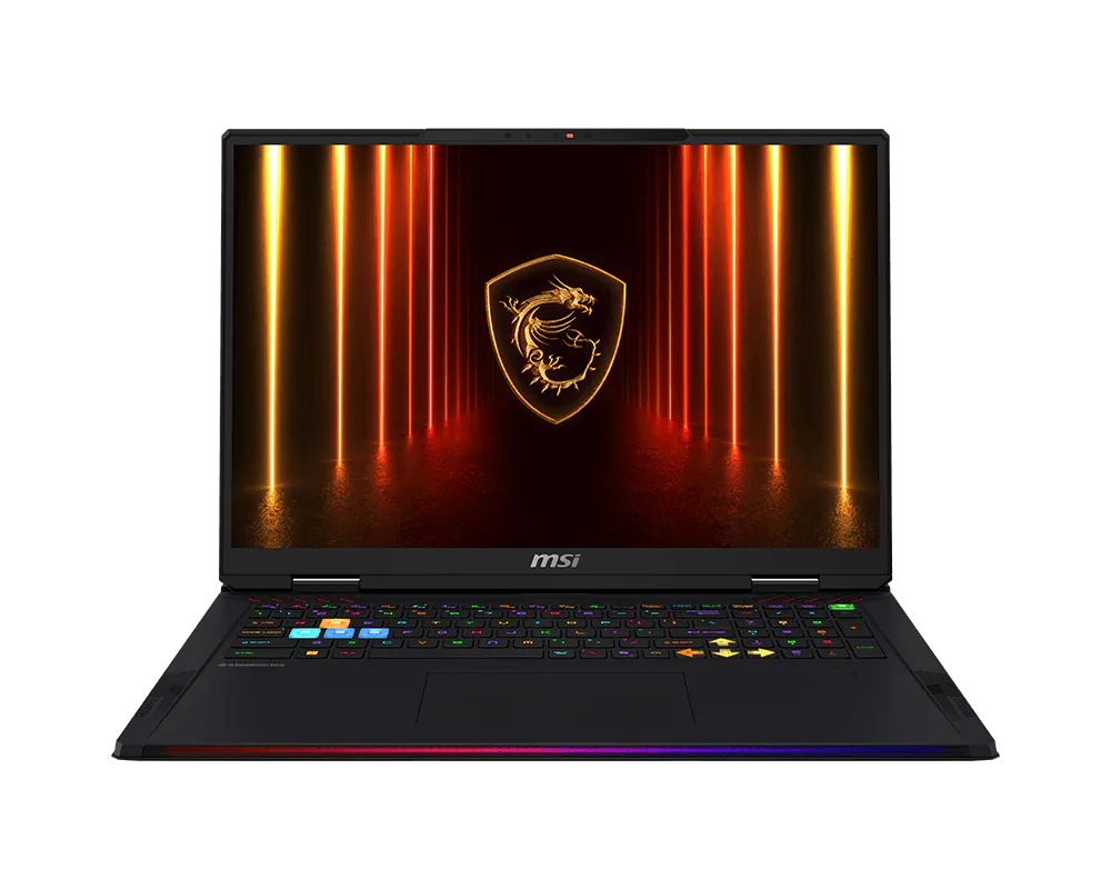 [9S7-182462-854] MSI Raider 18 HX AI A2XWJG-854XIT Intel Core Ultra 9 285HX Computer portatile 45,7 cm (18") UHD+ 32 GB DDR5-SDRAM 4 TB SSD NVIDIA GeForce RTX 5090 Laptop GPU Wi-Fi 7 (802.11be) FreeDOS Nero