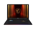 MSI Raider 18 HX AI A2XWJG-854XIT Intel Core Ultra 9 285HX Computer portatile 45,7 cm (18") UHD+ 32 GB DDR5-SDRAM 4 TB SSD NVIDIA GeForce RTX 5090 Laptop GPU Wi-Fi 7 (802.11be) FreeDOS Nero