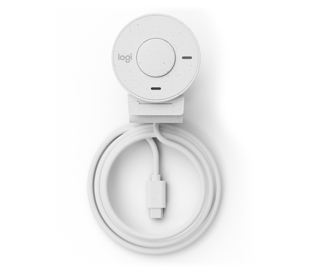 Webcam Logitech Brio 300 webcam 2 MP 1920 x 1080 Pixel USB-C Bianco