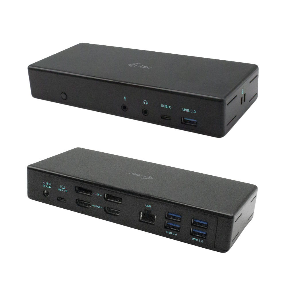 [C31QUATTRODOCKPDIT] i-tec USB-C Quattro Display Docking Station with Power Delivery 85 W