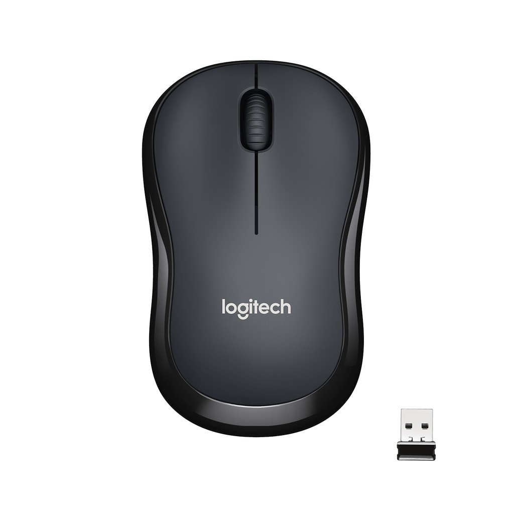 [910-004878] Logitech M220 SILENT Mouse Wireless, 2,4 GHz con Ricevitore USB, Tracciamento Ottico 1000 DPI, Durata Batteria di 18 Mesi, Ambidestro, Compatibile con PC, Mac, Laptop