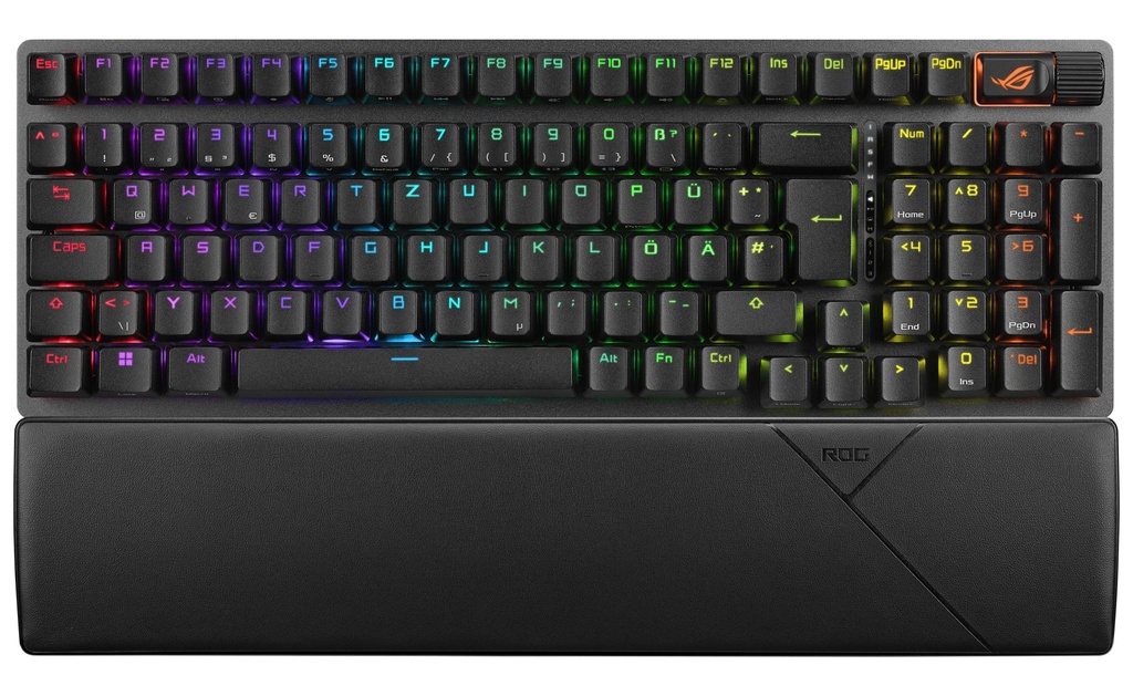 ASUS ROG Strix Scope II 96 Wireless keyboard Gaming USB + RF Wireless + Bluetooth QWERTY Italian Black