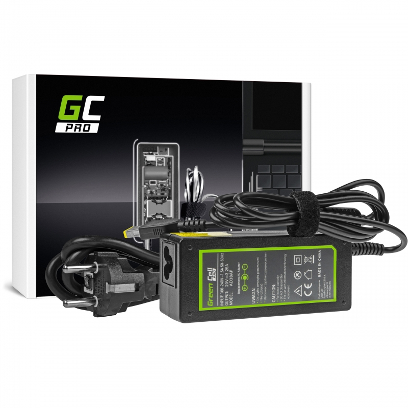 [AD38AP] Green Cell AD38AP adattatore e invertitore Interno 65 W Nero