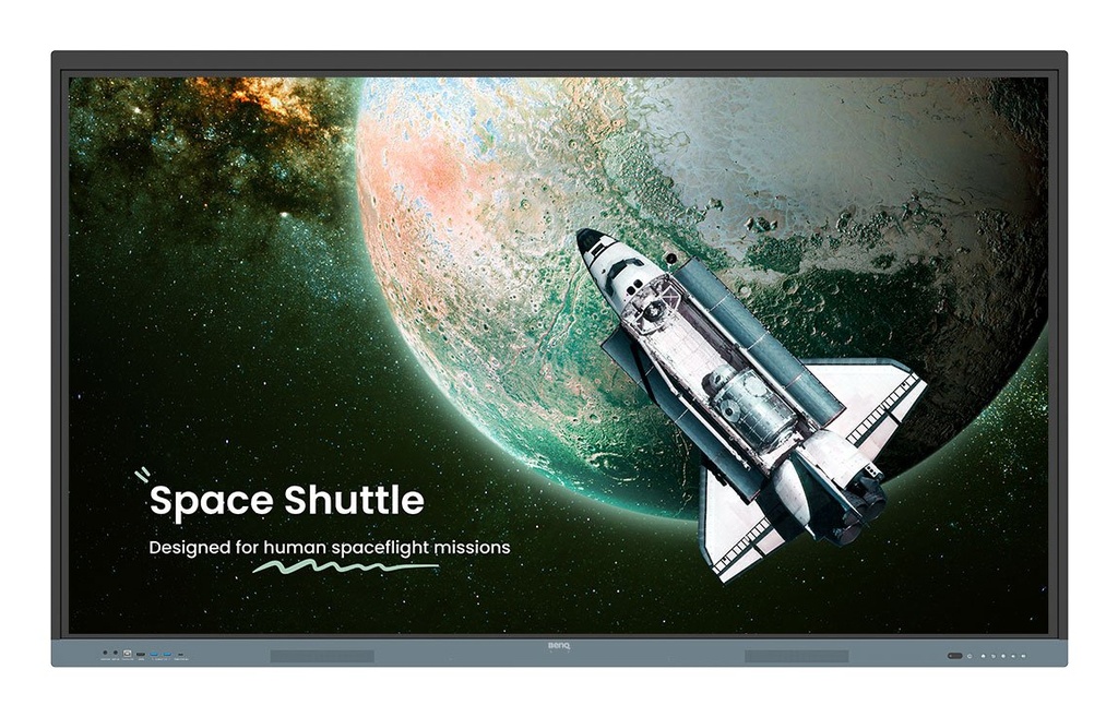 [9H.F9GTK.DEB] BenQ RE8604 Pannello piatto interattivo 2,18 m (86") 450 cd/m² 4K Ultra HD Nero, Grigio Touch screen Processore integrato Android