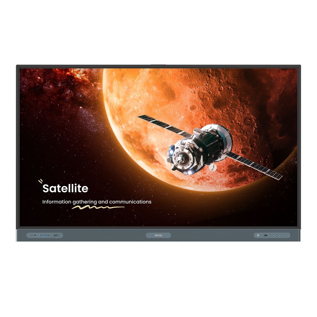 [9H.F98TC.DE3] BenQ RP7504 interactive whiteboard 190.5 cm (75") 3840 x 2160 pixels Touchscreen Black