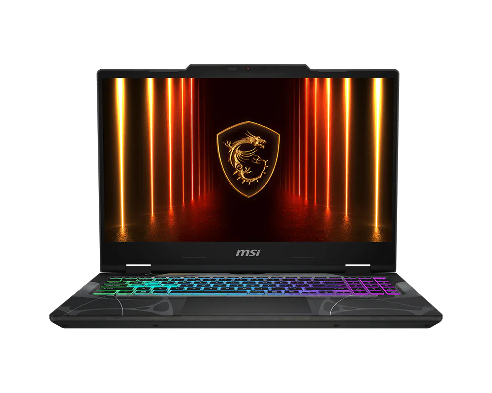 MSI Cyborg 15 B2RWFKG-245XIT Intel Core 7 240H Computer portatile 39,6 cm (15.6") Full HD 16 GB DDR5-SDRAM 1 TB SSD NVIDIA GeForce RTX 5060 Laptop GPU Wi-Fi 6E (802.11ax) FreeDOS Nero