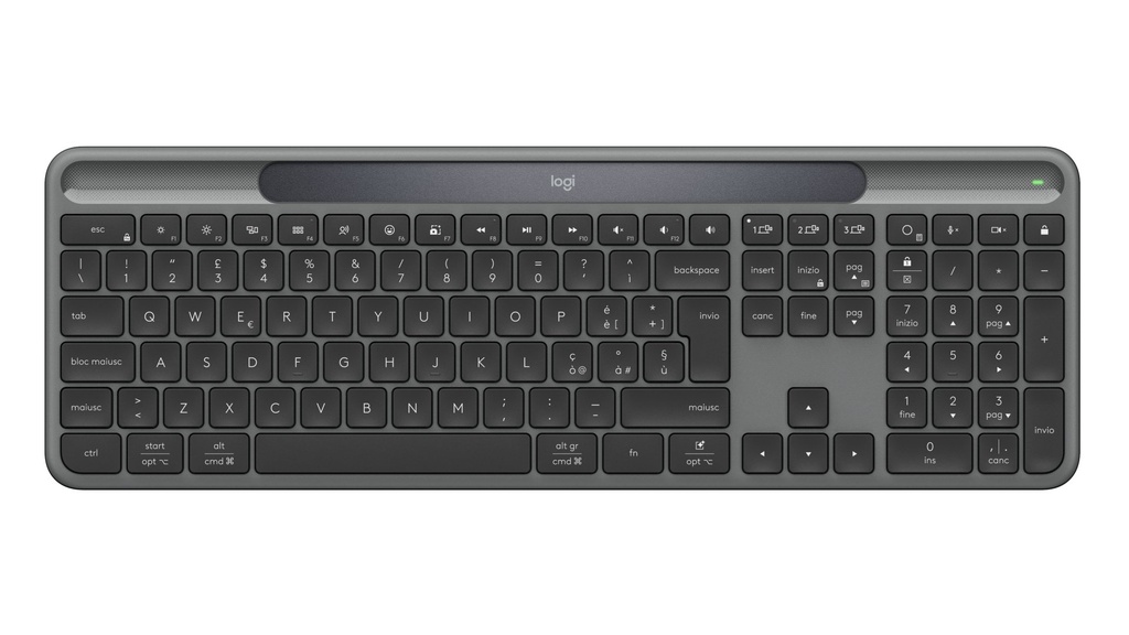 [920-013761] Logitech K980 Signature Slim Solar+ tastiera wireless Bluetooth