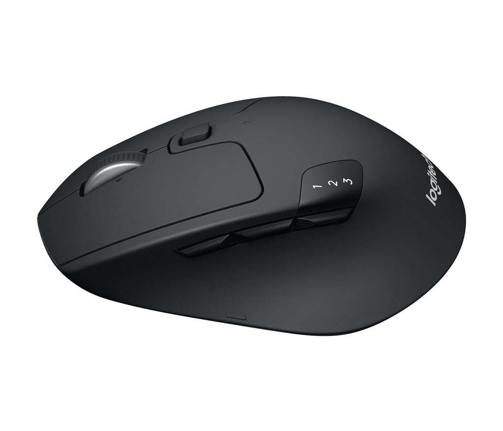 ORIGINAL Logitech Accessori per computer nero 910-004791 M720 Triathlon Mouse Logitech, senza fili, Bluetooth, 2,4 GHz, per uso con la mano destra, ottico, 7 pulsanti, USB