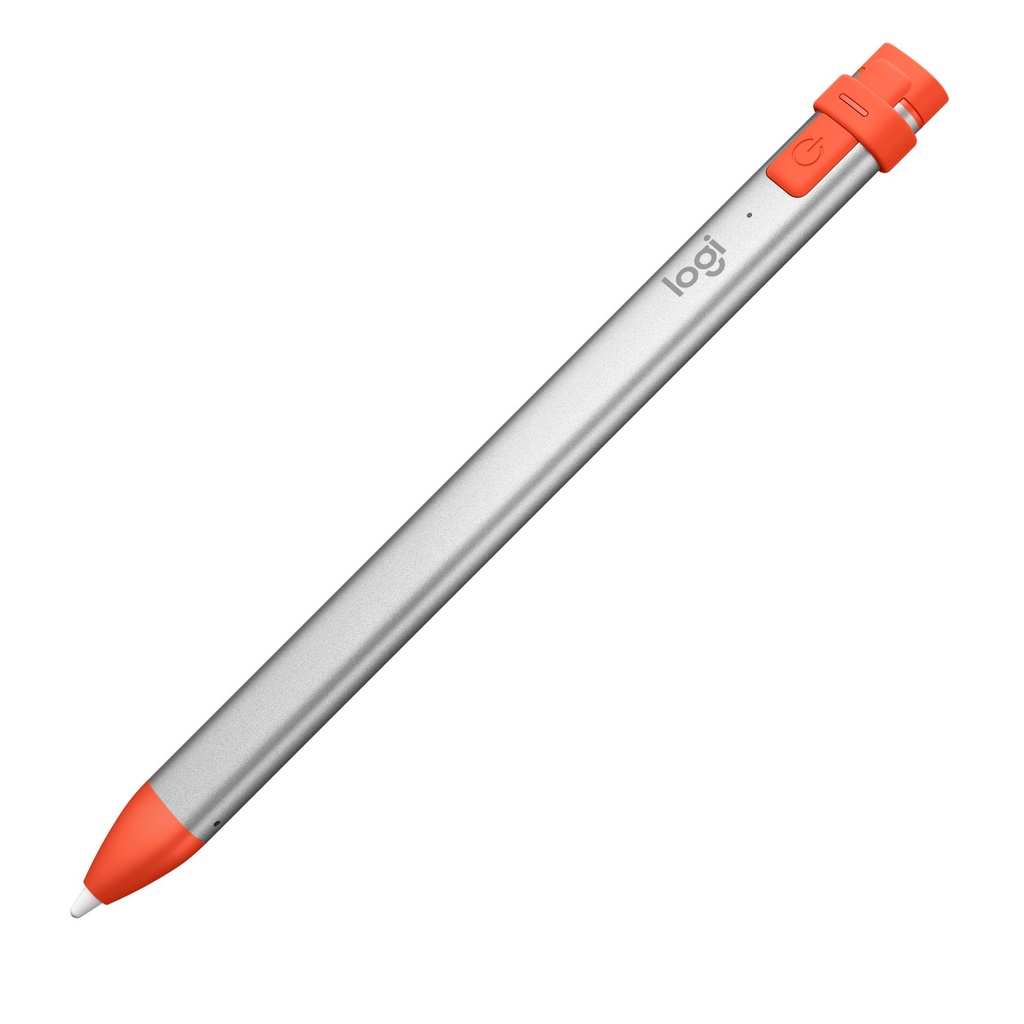ORIGINAL Logitech Accessori per computer Argento 914-000034 Crayon Digitaler Zeichenstift Matita digitale a pastello Logitech Crayon, precisa al pixel. Per tutti gli iPad rilasciati dopo il 2018