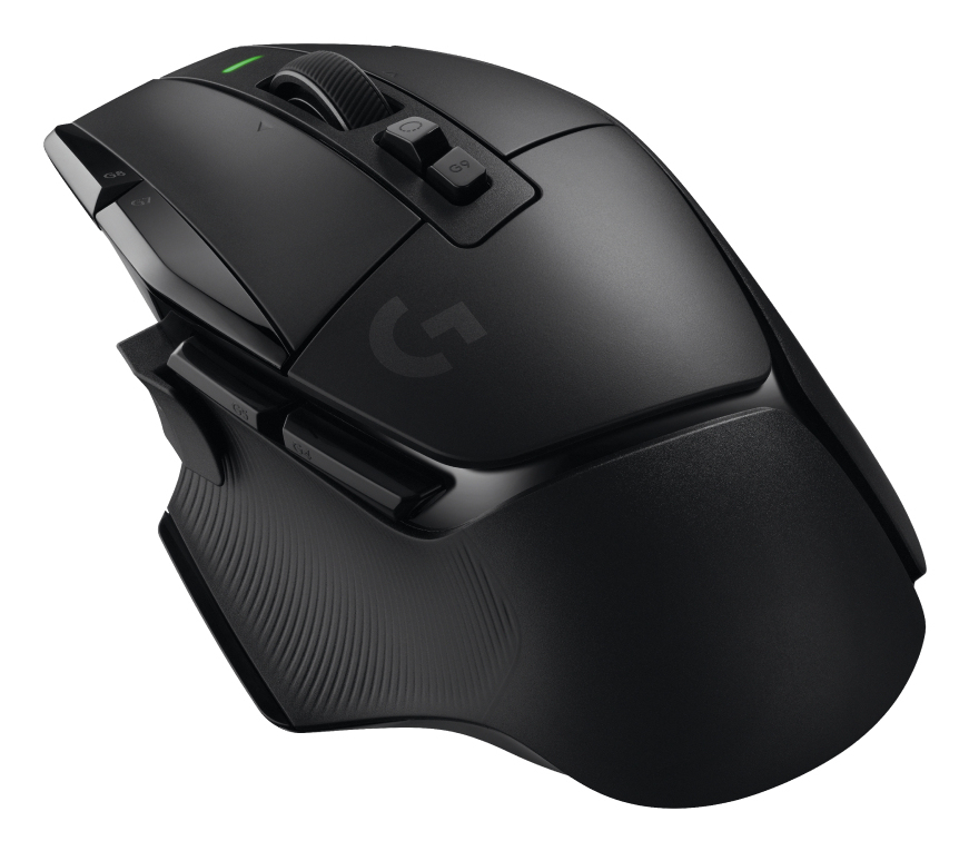 Logitech G G502 X LIGHTSPEED Mouse Gaming Wireless - Mouse Ottico con Switch Ottico-Meccanici Ibridi LIGHTFORCE, Sensore per Gaming HERO 25K, Compatibile con PC - macOS/Windows - Nero