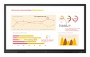 LG 65TR3BQ-B interactive whiteboard 165.1 cm (65") 3840 x 2160 pixels Touchscreen Black