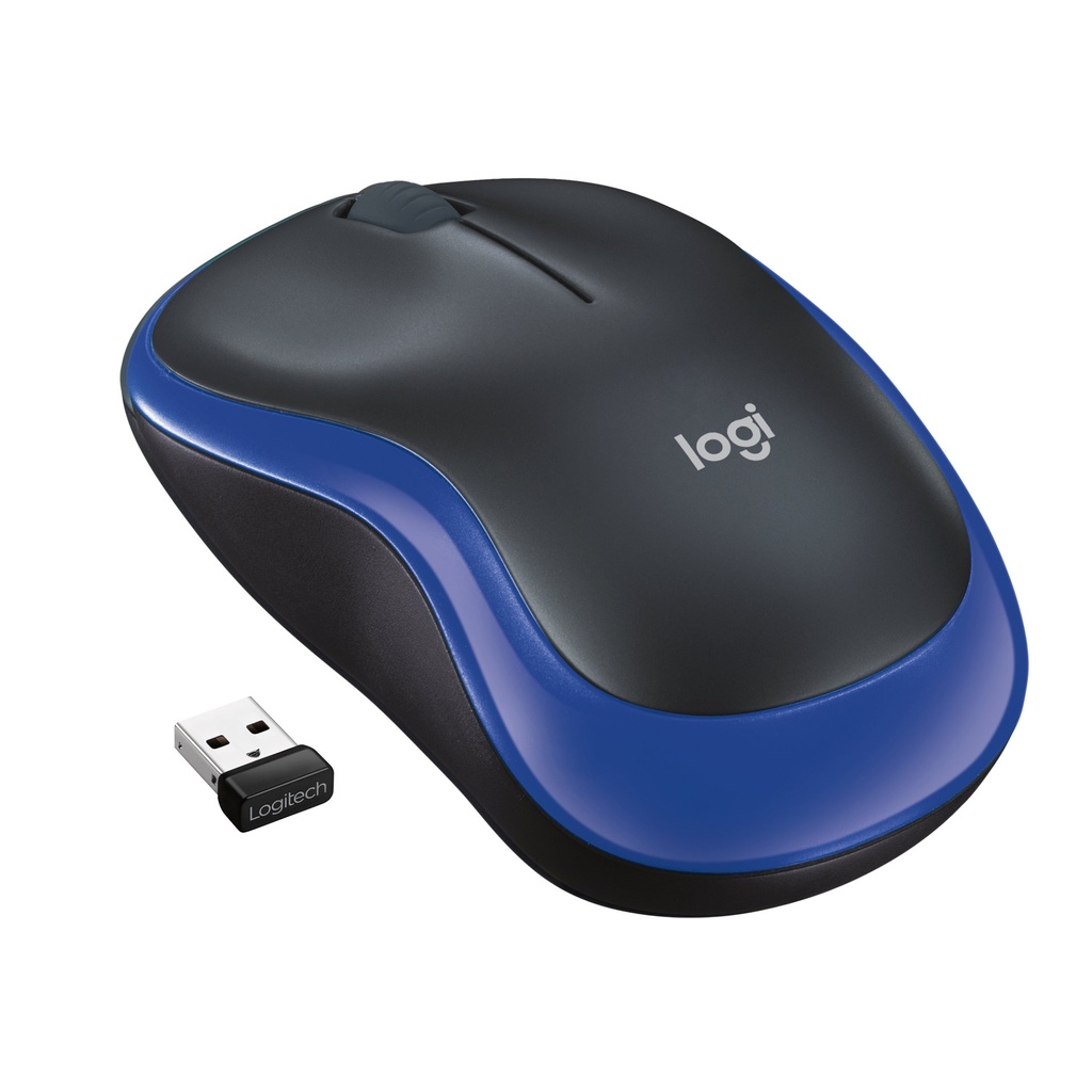 [910-002236] Logitech M185 mouse wireless (blu)
