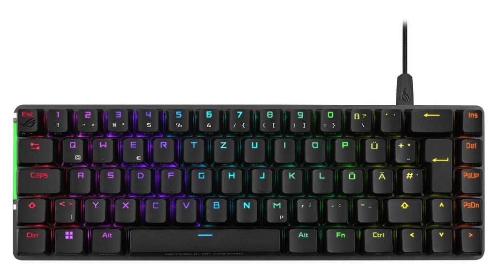 [90MP0346-BKIA00] ASUS ROG Falchion Ace (Black) tastiera Gaming USB QWERTY Italiano Nero