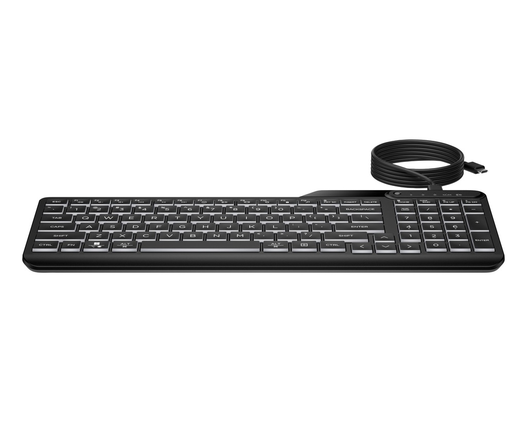[7N7C0AA#ABZ] HP Tastiera cablata 400 retroilluminata