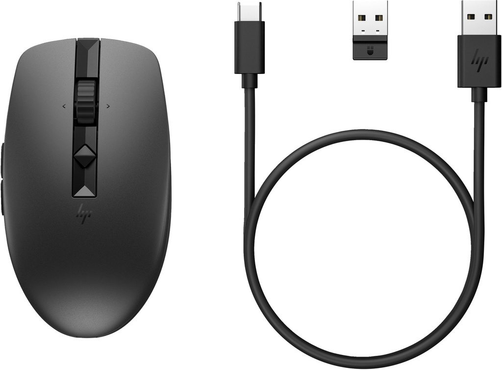 [6E6F2AA#ABB] HP Mouse silenzioso ricaricabile 710