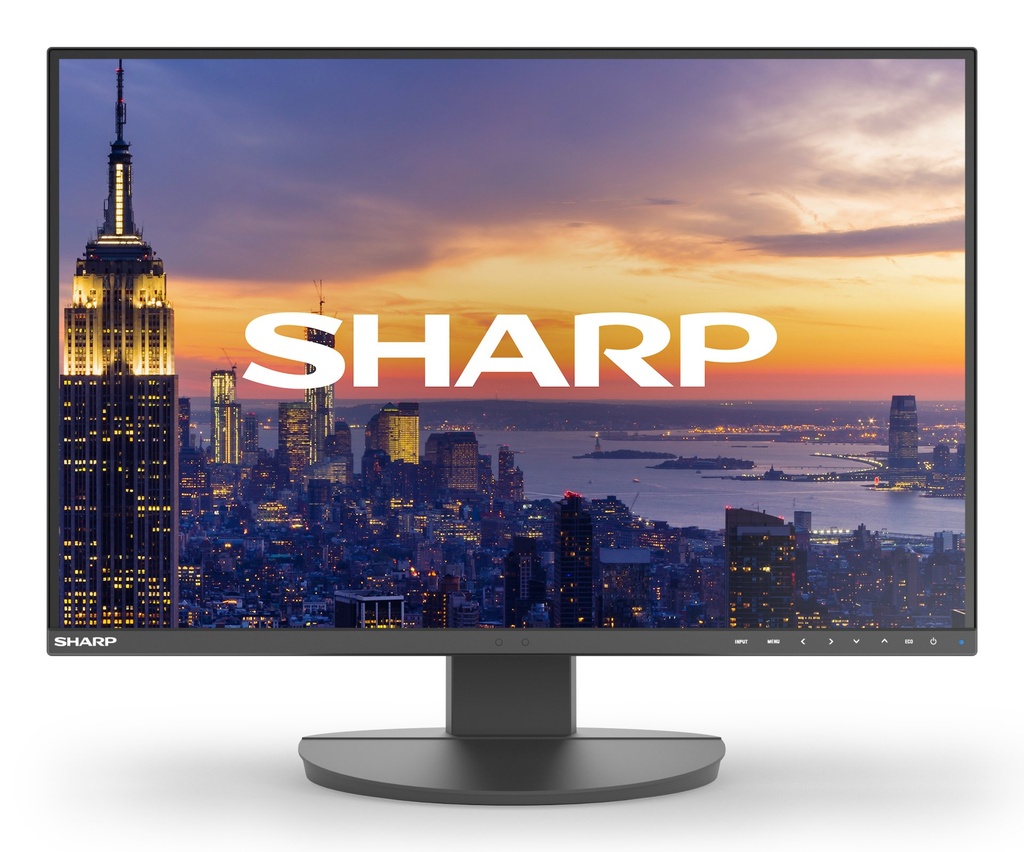 [60006214] Sharp MultiSync EA242W computer monitor 61 cm (24") 1920 x 1200 pixels Full HD LCD Black